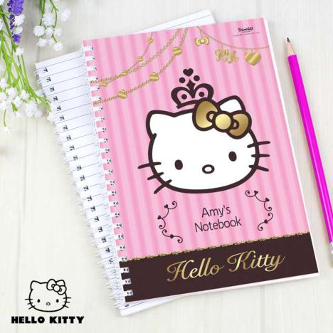 Personalised A5 Hello Kitty Chic Notebook Extra Image 2